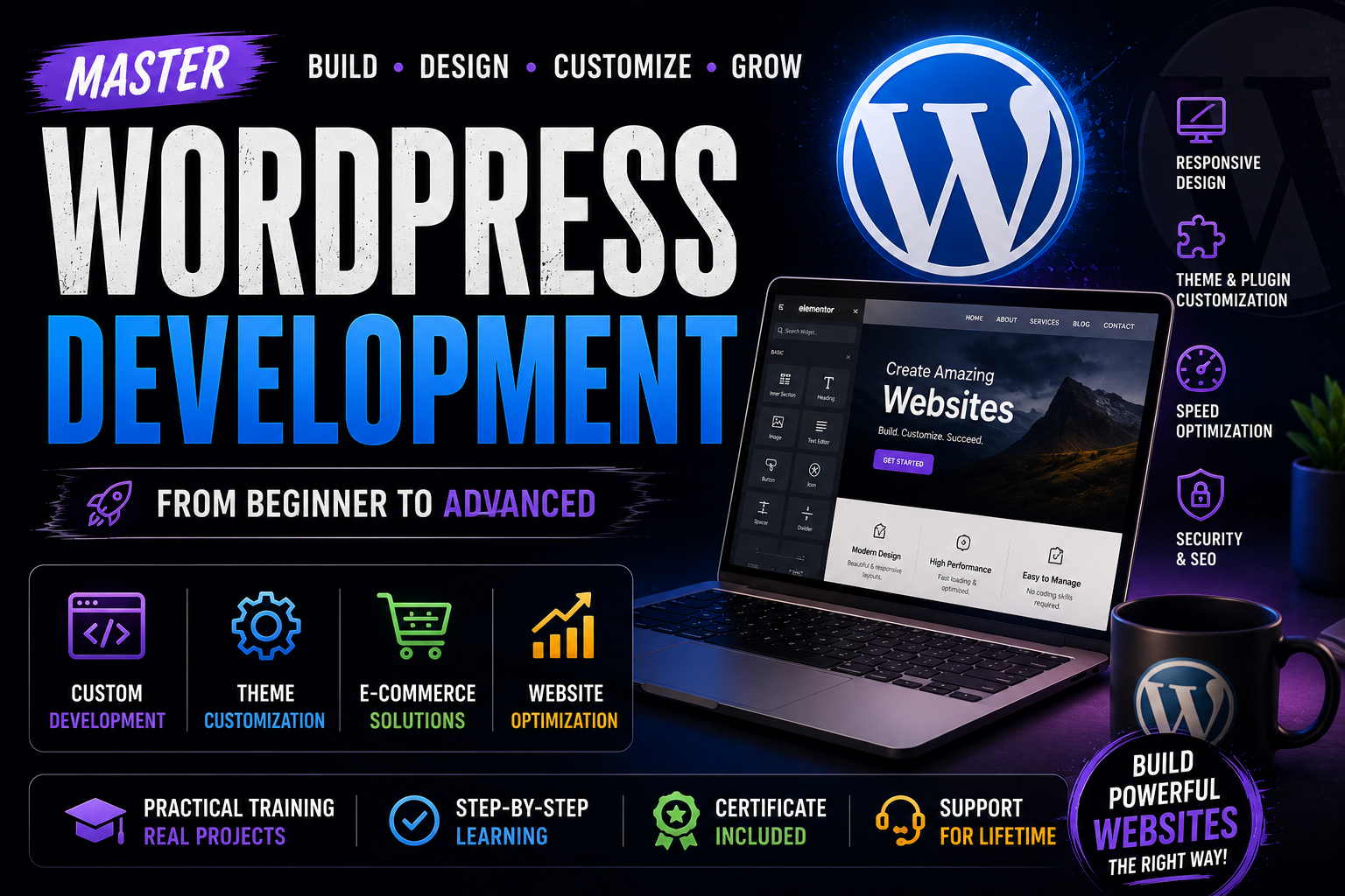 WordPress Development Mastery: Build Professional Websites