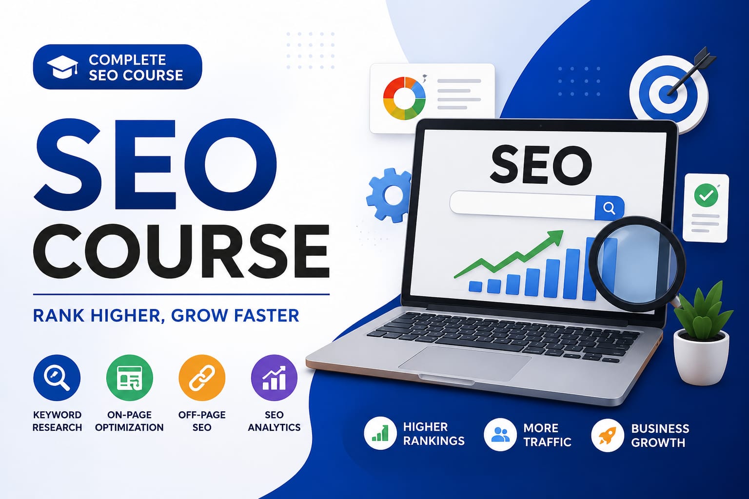 SEO Mastery: Complete Search Engine Optimization Course